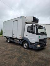 Mercedes-Benz Atego 816  mit Kiesling TK-Koffer u.Ladebordwand - Mercedes-Benz Atego 816
