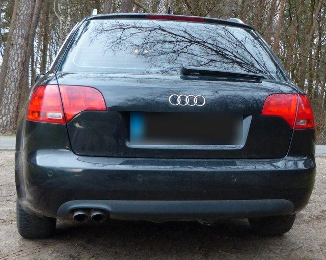 Audi A4 2007 — rear view