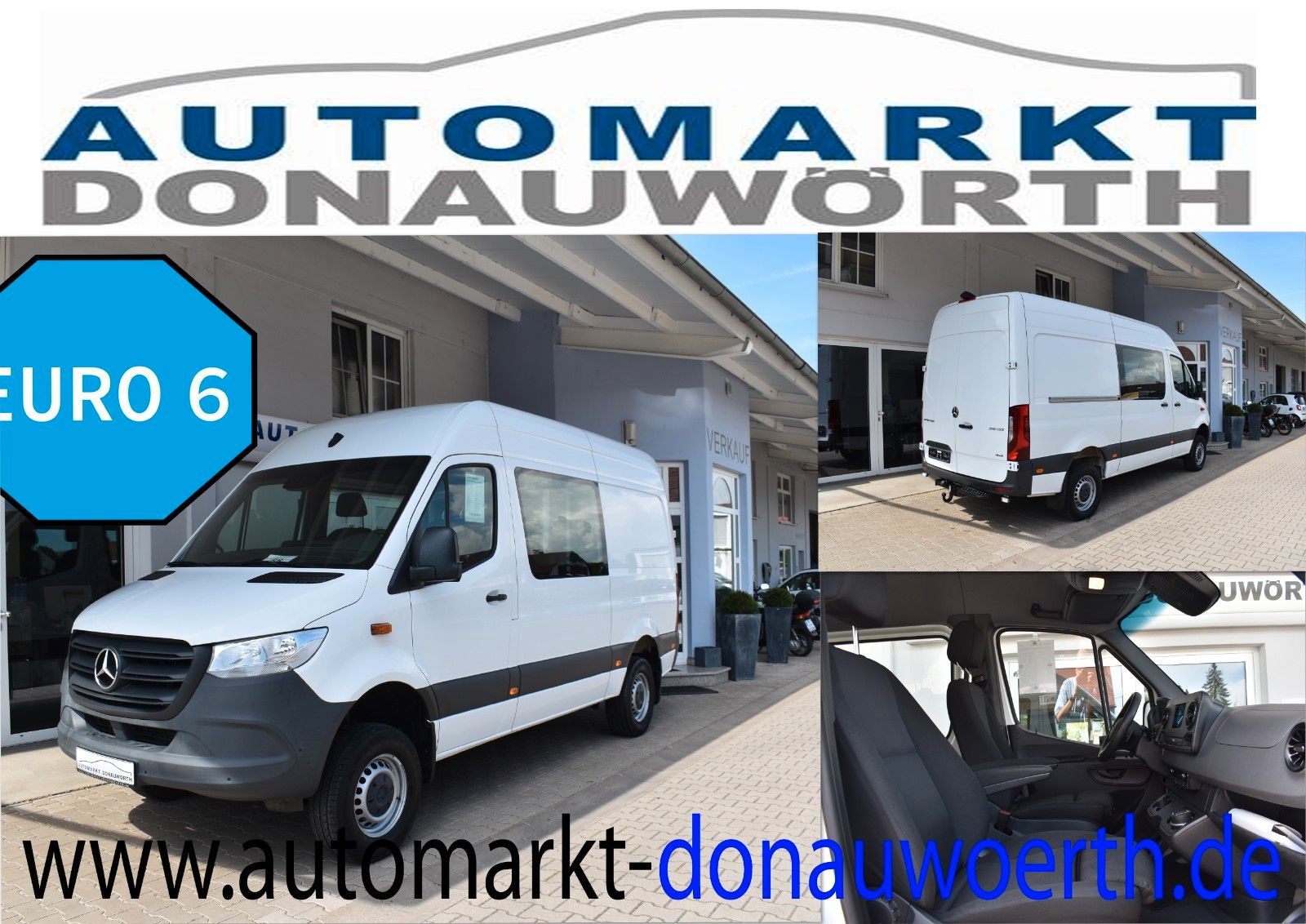 Mercedes-Benz Sprinter 316 CDI 4x4 7 G-Tronic Mixto Hochraumka