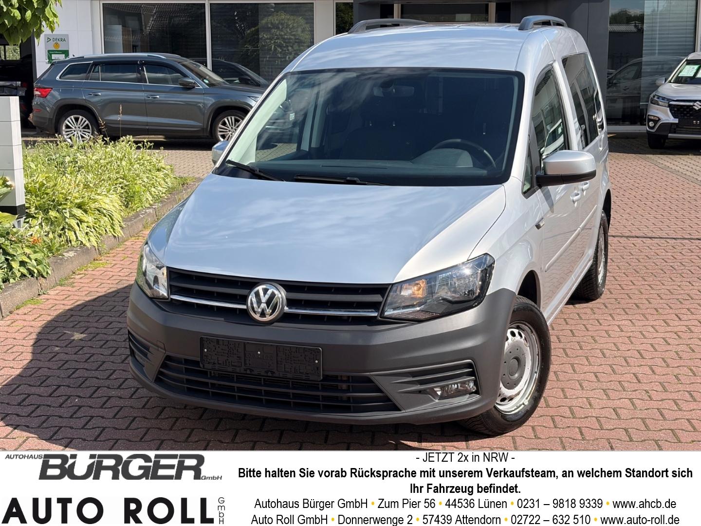 Volkswagen Caddy 2.0 TDI Klima Tempo PDC SitzHZG USB Temp B