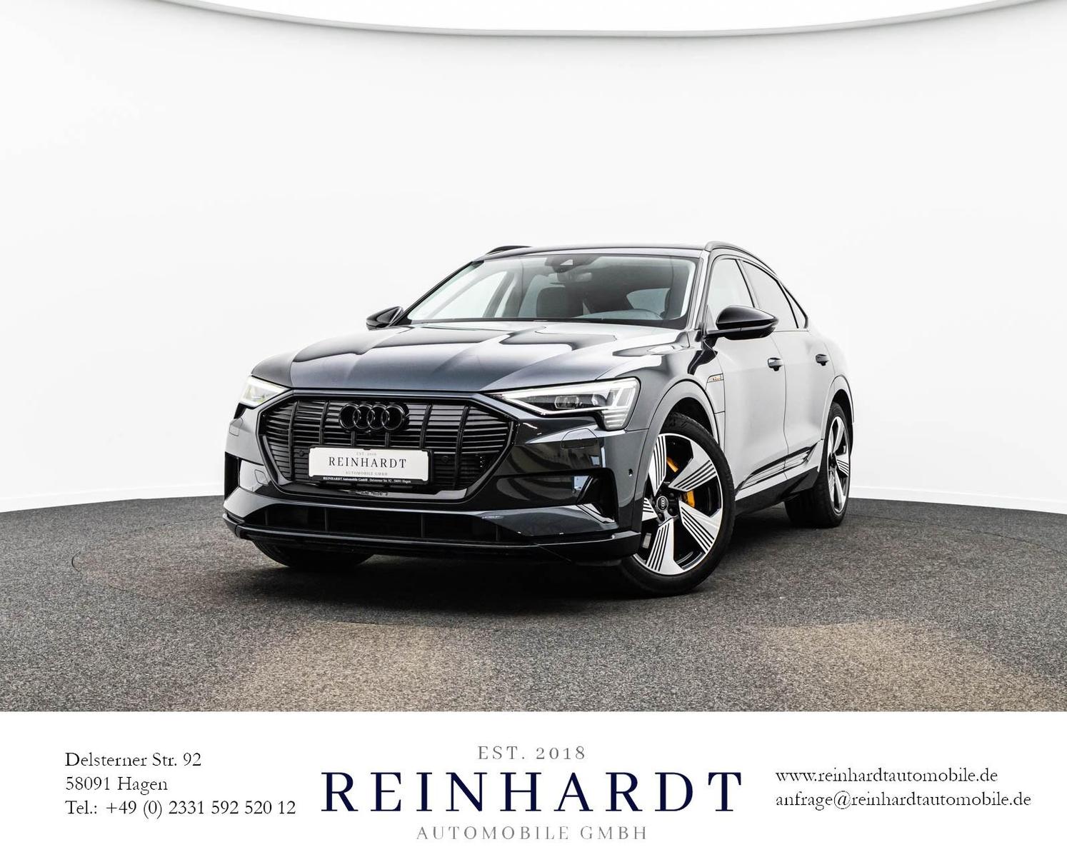 Audi e-tron E-TRON SPORTBACK 55 ADVANCED BLACK ACC/PANO/360°