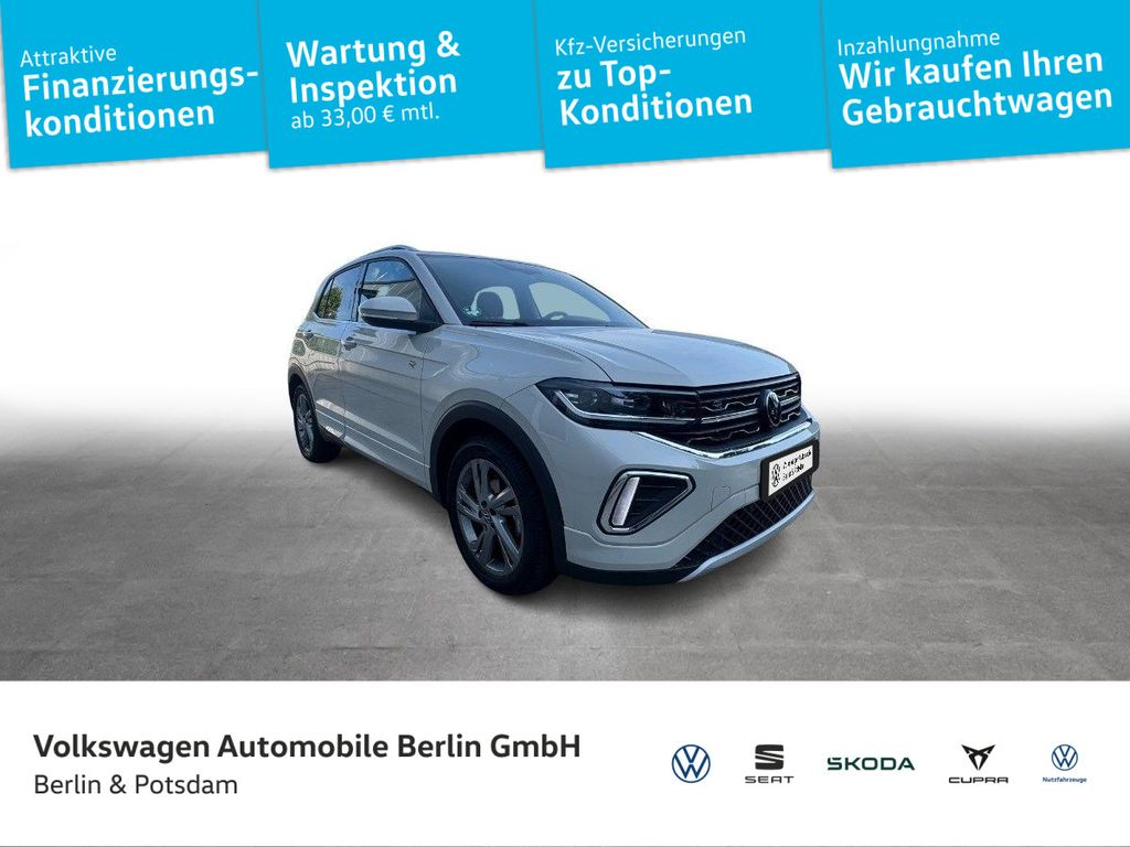 T-Cross 1.0 TSI R-Line DSG Navi LED Kamera SHZ