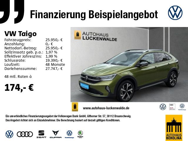VW Taigo 1.5 TSI Style DSG *NAVI*R-CAM*ACC*