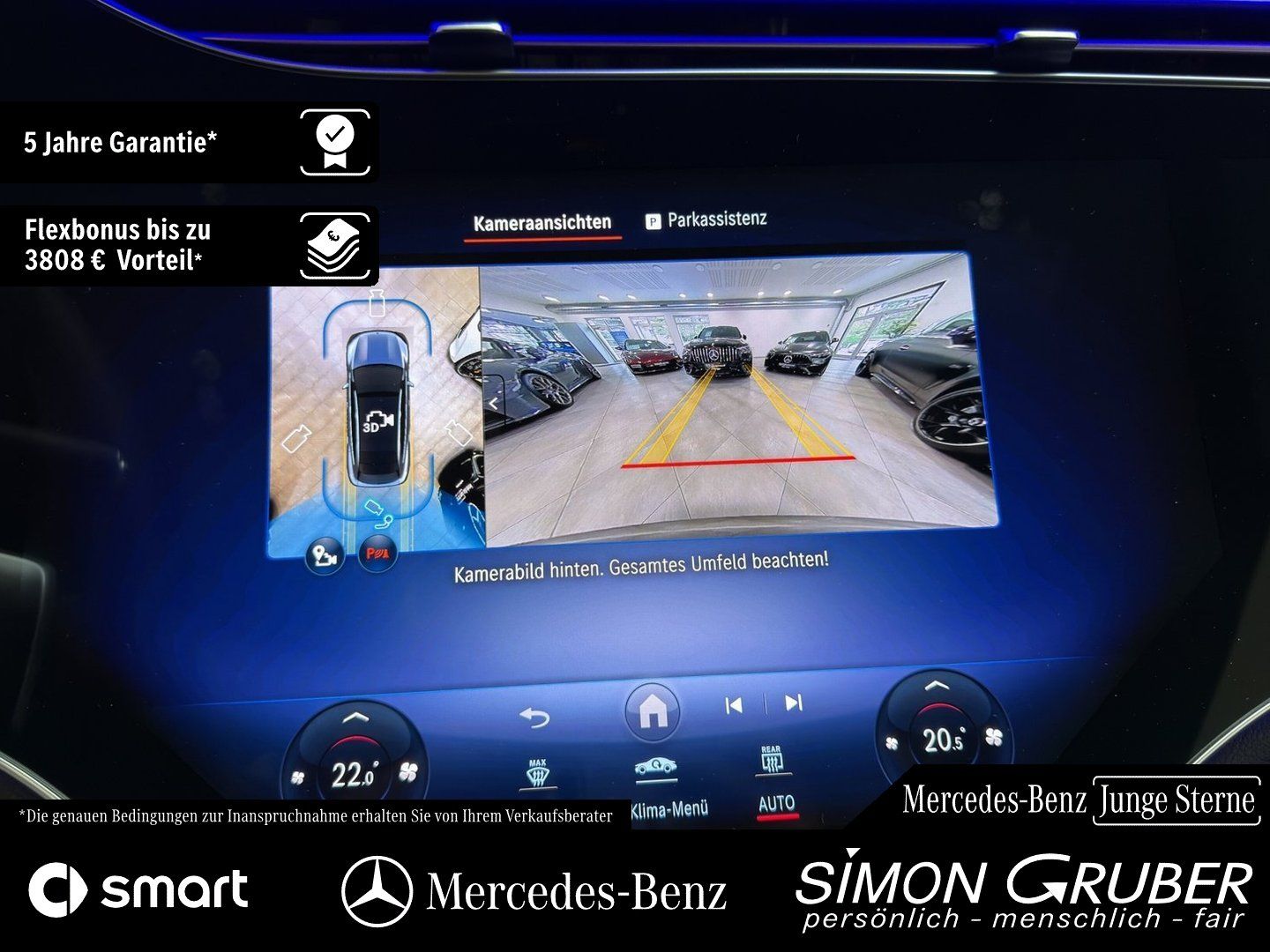 Fahrzeugabbildung Mercedes-Benz EQS 580 4M SUV AMG Premium+ Massage AHK 7 Sitze