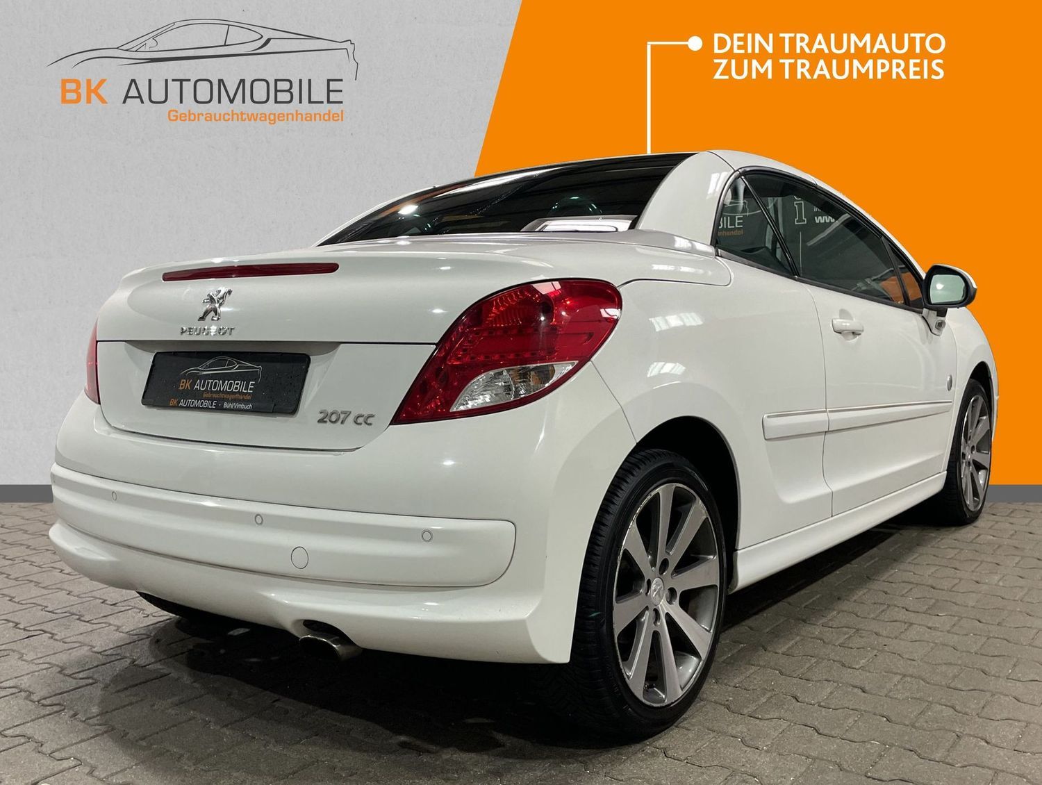 Fahrzeugabbildung Peugeot 207 CC Roland Garros #Tempomat#JBL#Shz