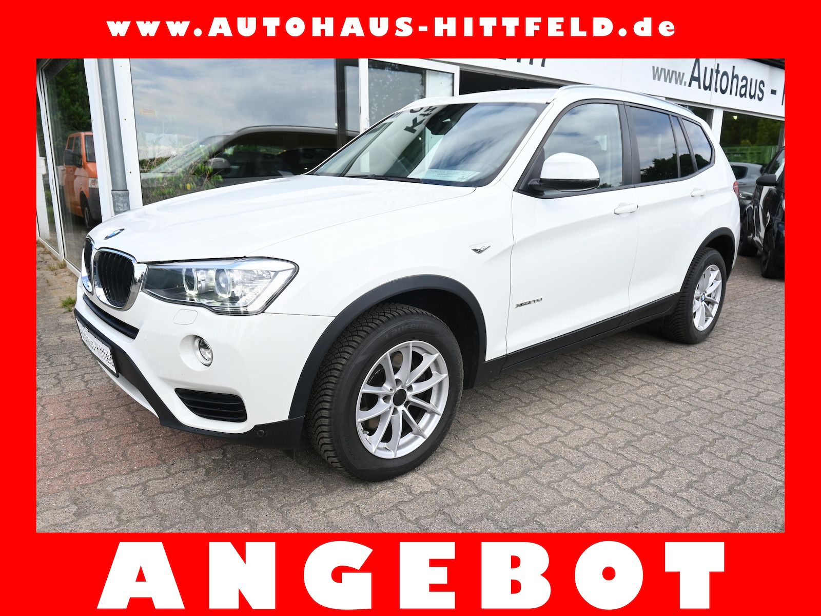 BMW X3 xDrive20dAut Navi Leder BiXen RFKam 4S 17Alus