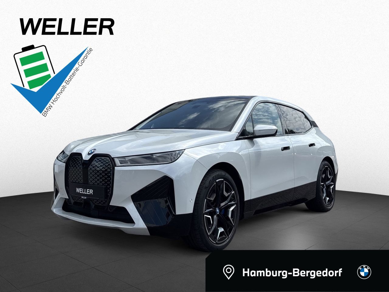BMW iX xDrive40 Sport SkyLounge AHK MultiSitz DA-Pro