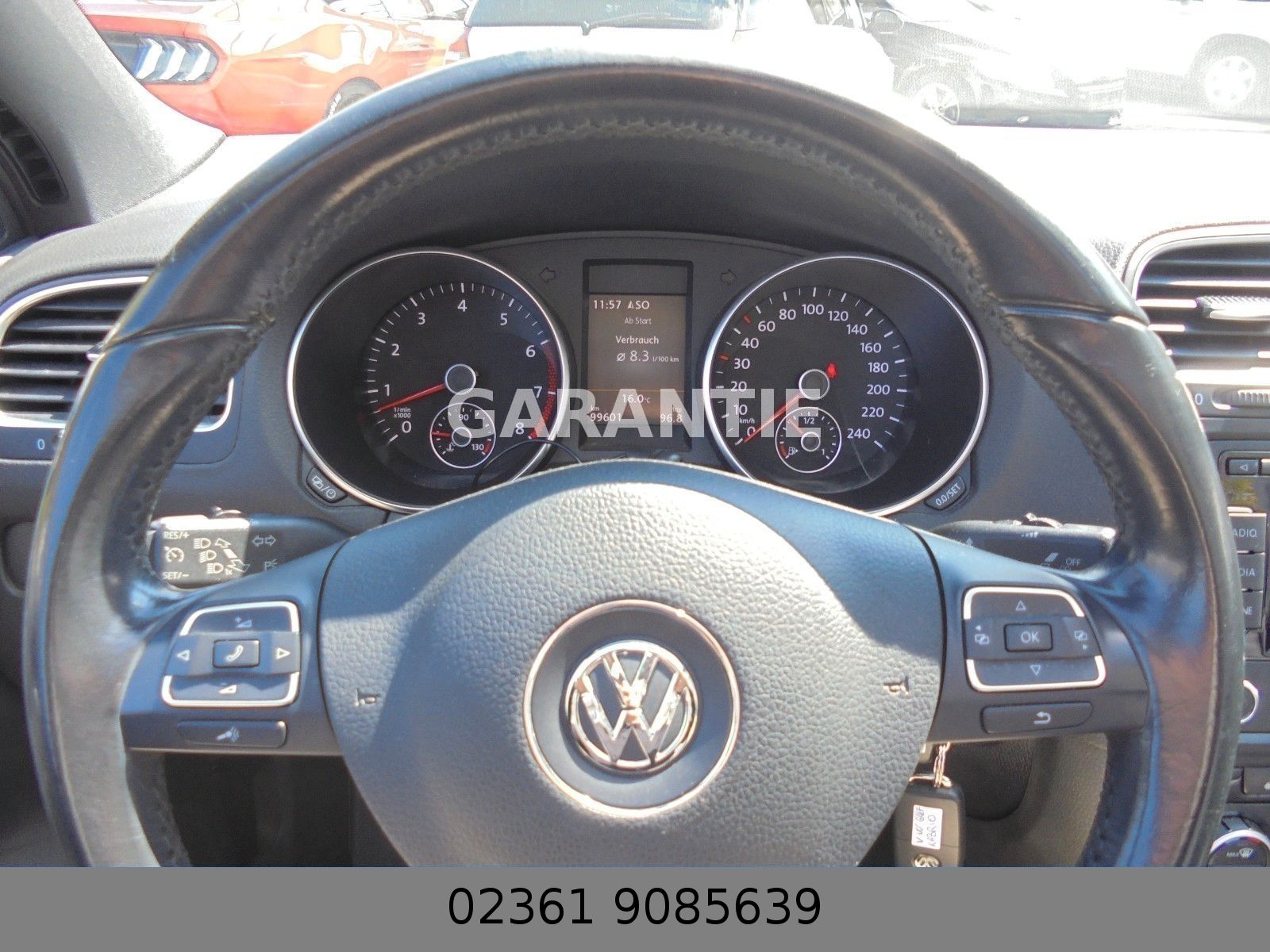 Fahrzeugabbildung Volkswagen Golf VI Cabriolet Lounge Klima/Leder/Shz/Navi/
