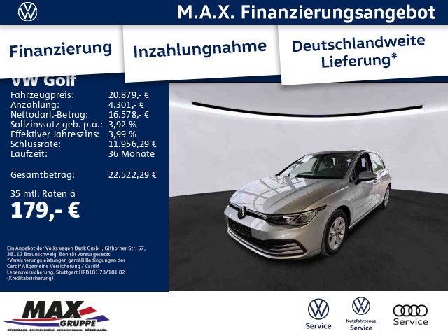 Golf VIII 2.0 TDI LIFE LED+DCP+NAVI+PDC+DAB+APP