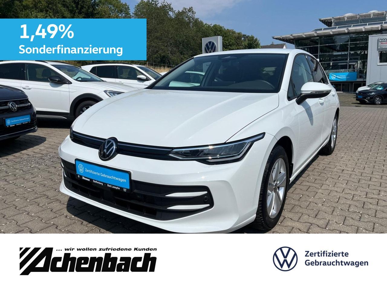 Volkswagen Golf VIII Life 1.5 TSI AHK Rear View LED foto 1