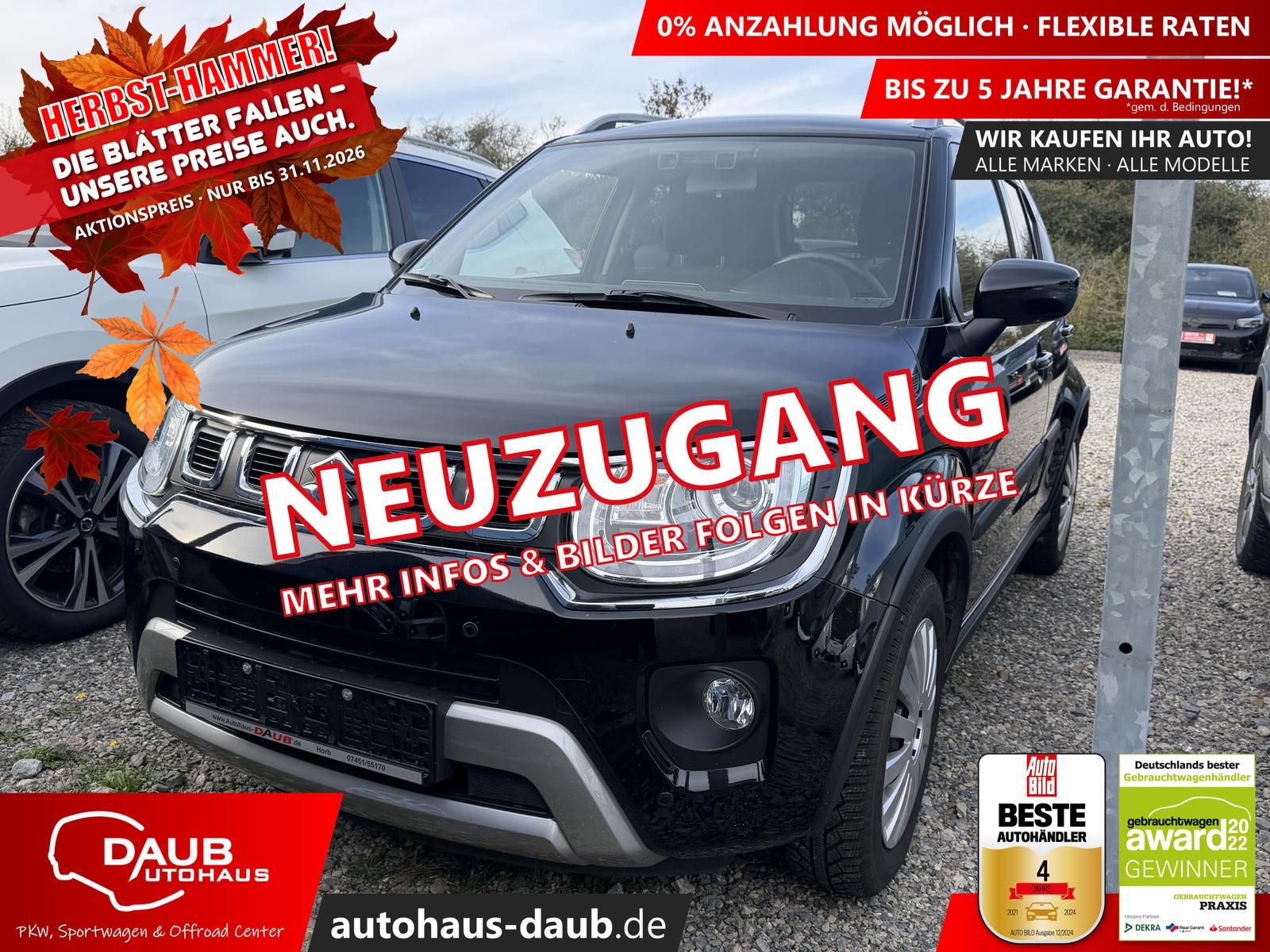 Suzuki Ignis 1.2Hybrid Comfort+Klima+Kamera+Touch+LED++