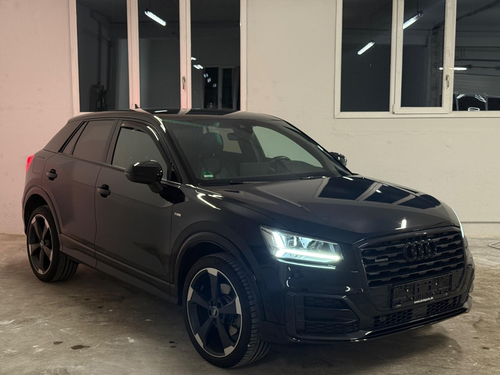 Audi Q2 quattro Sport*3x S LINE*VIRTUAL*ALL BLACK*R19