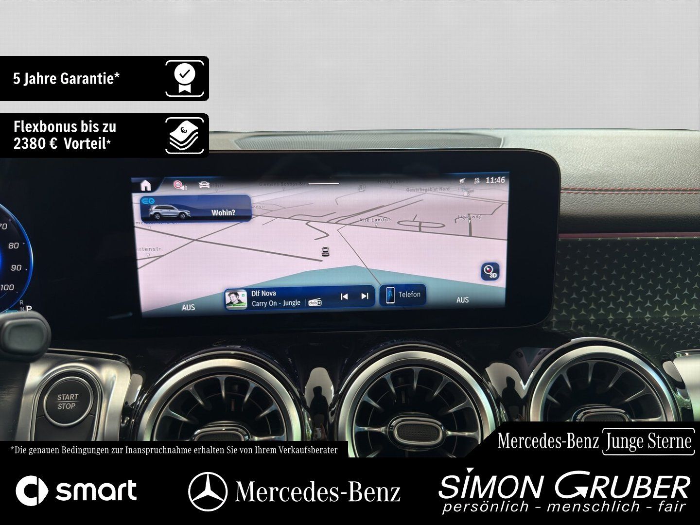 Fahrzeugabbildung Mercedes-Benz EQB 300 4M AMG Panorama HUD Distronic 7Sitze