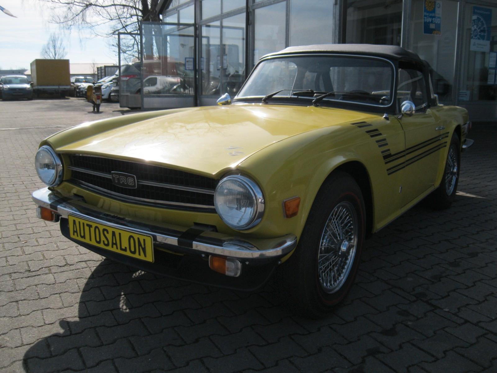 Triumph TR6  H-Zulassung *Topzustand mit nur 76`Km*