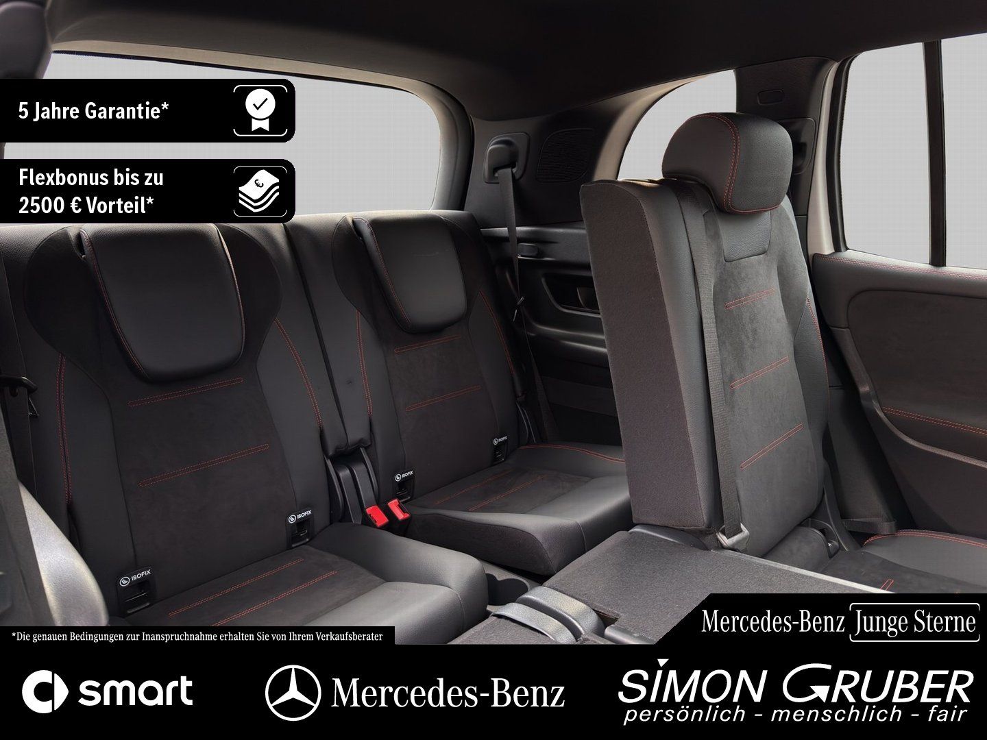 Fahrzeugabbildung Mercedes-Benz EQB 300 4M AMG Night 360 Winter 7Sitze Model 25