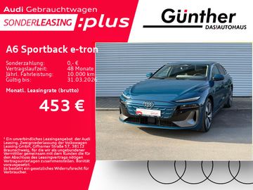Audi Leasingangebot: Audi A6 Sportback e-tron S LINE+WINTERRÄDER+AHK+MATRI