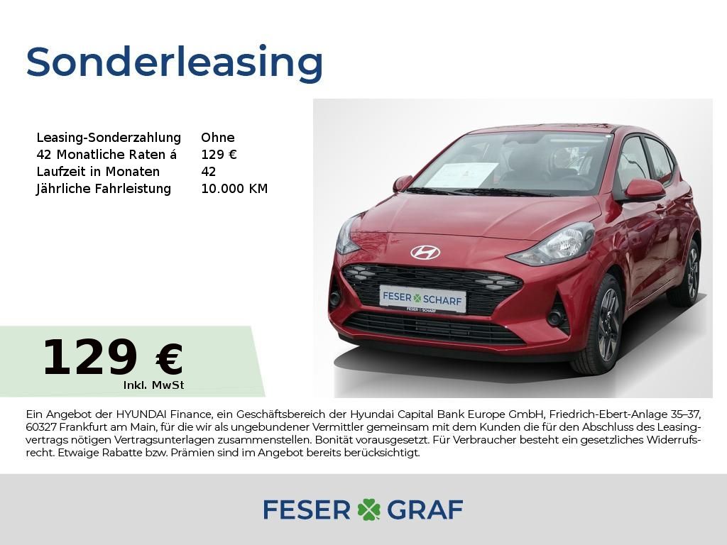 Hyundai i10 TREND NAVI KAMERA SHZ LHZ CARPLAY LED-TFL