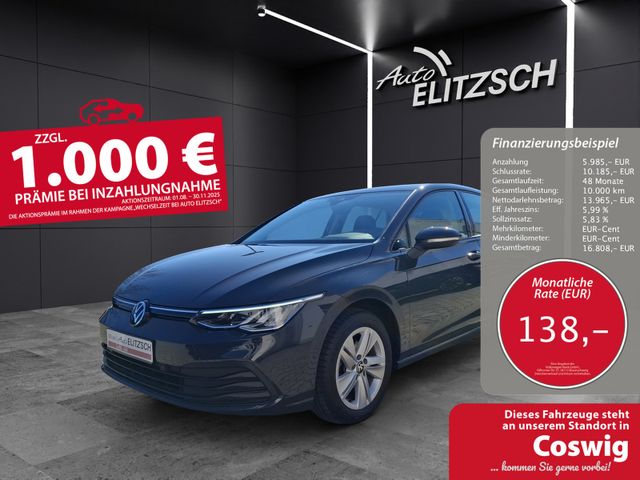 Volkswagen Golf VIII TDI Life DSG LED Navi AID ACC PDC SH L