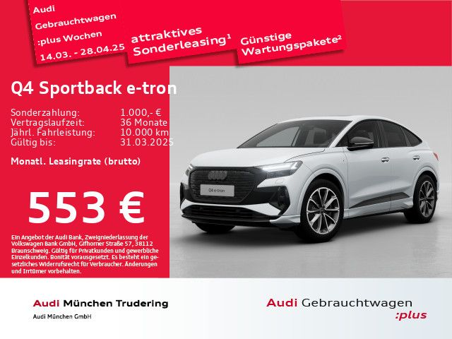 Audi Q4 Sportback e-tron 55 qu. 2x S line Pano/AHK/Ma