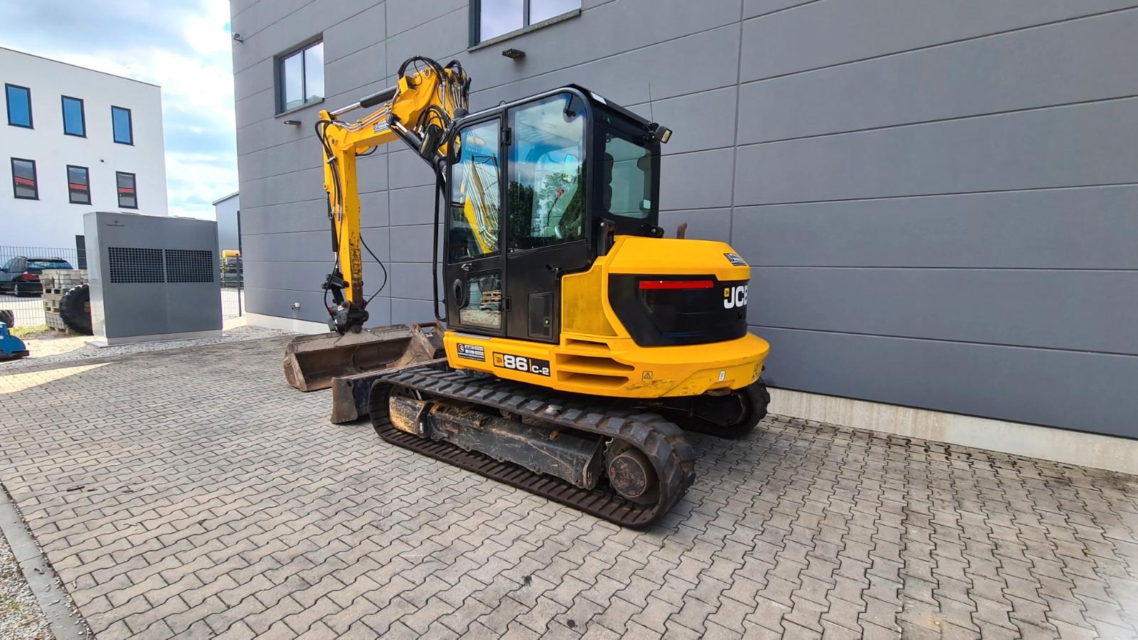 JCB 86-2 TAB - Verstellausleger - KLIMA - 2 Löffel