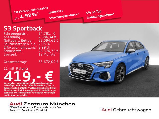 AUDI S3 Sportback TFSI S tronic Navi+