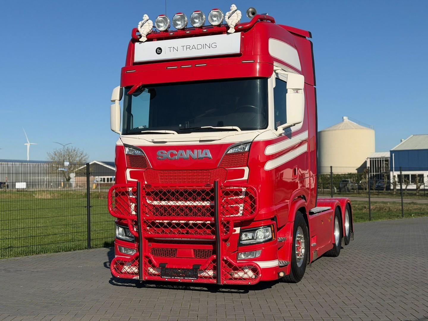 Scania S660 V8, 3.15WB, PTO/HYDRAULICS, RETARDER, ALCOA