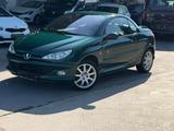 Peugeot 206 Cabriolet CC Roland Garros Klima Leder - Peugeot 206: Grün