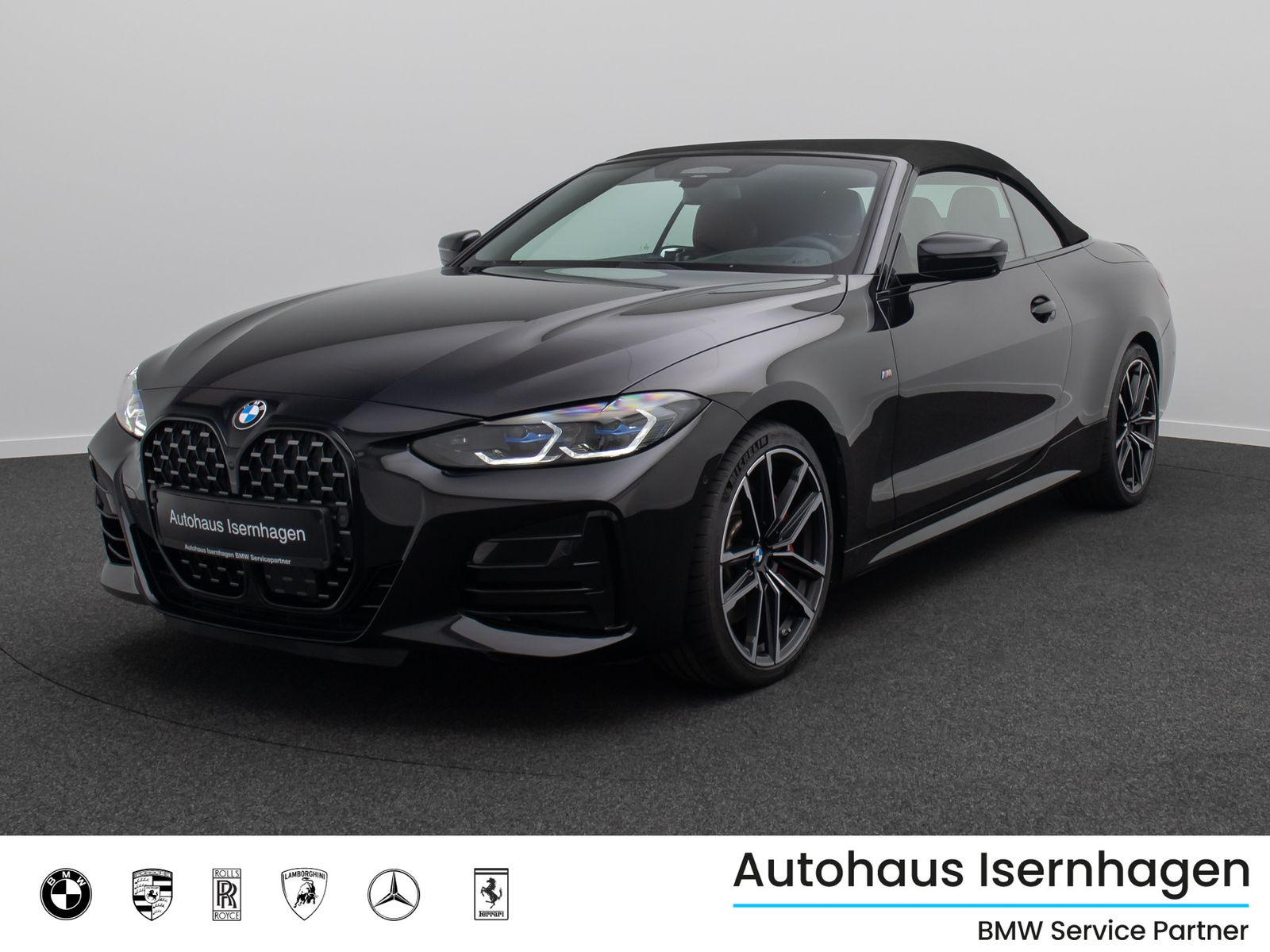 Fahrzeugabbildung BMW M440i xD Cabrio 360°Laser H/K HUD DAB Alarm 19"