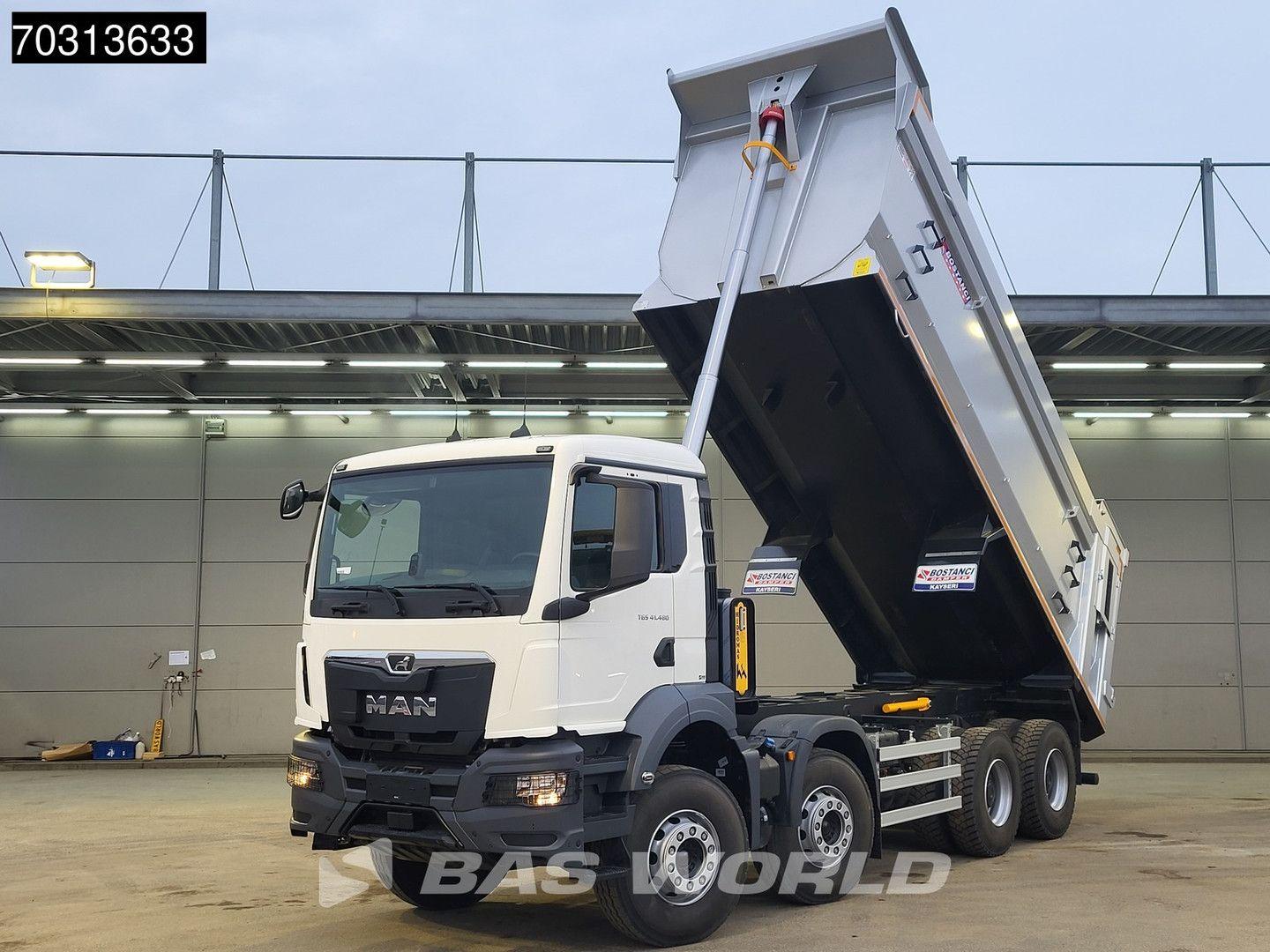 MAN TGS 41.480 8X4 NEW! 26m3 Tipper Full Steel suspe