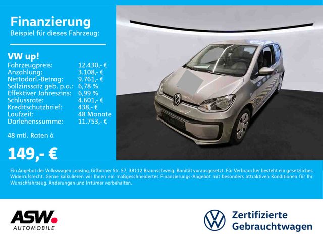 Volkswagen up! Move up! 1,0 MPI 3-türig Klimaautomatik