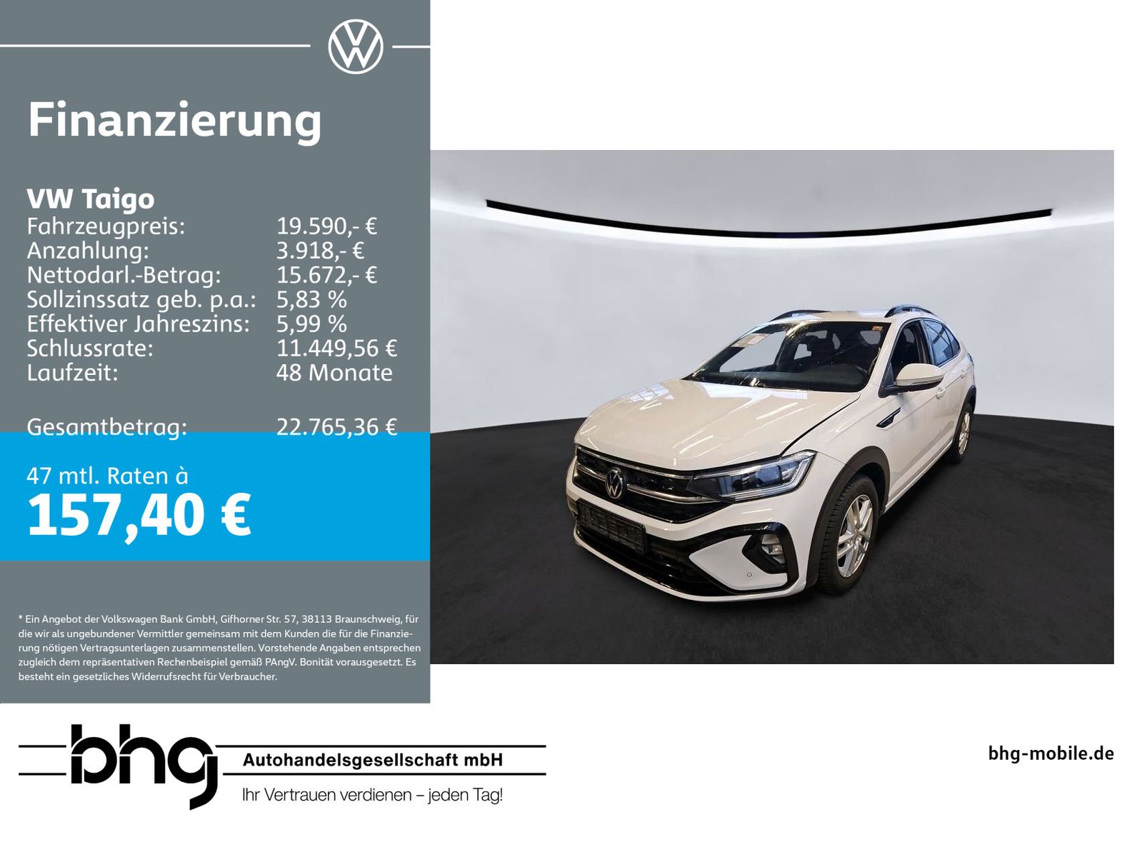 Volkswagen Taigo 1.0 TSI OPF DSG R-Line