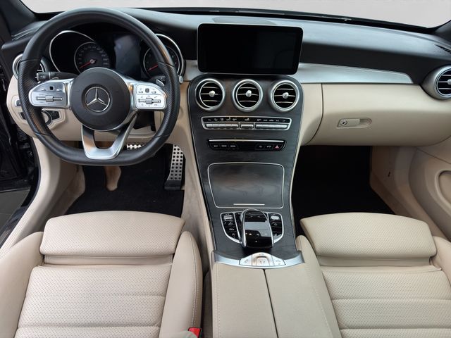 Fahrzeugabbildung Mercedes-Benz C 180 Cabrio AMG+Sportfahrwerk+Leder+Kamera+Spur
