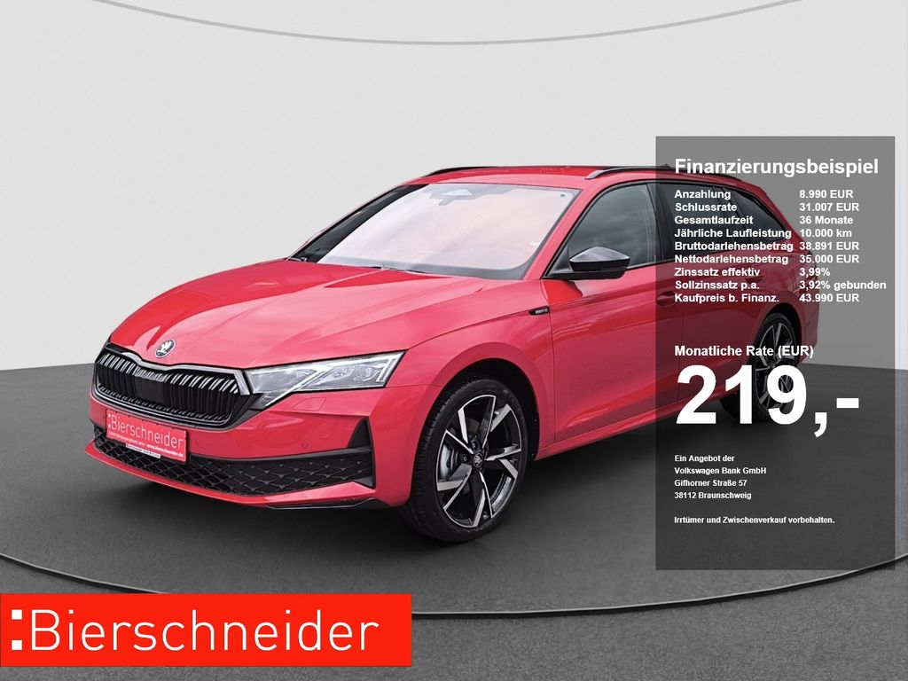 Octavia Combi 2.0 TSI DSG 4x4 Sportline AHK NAV