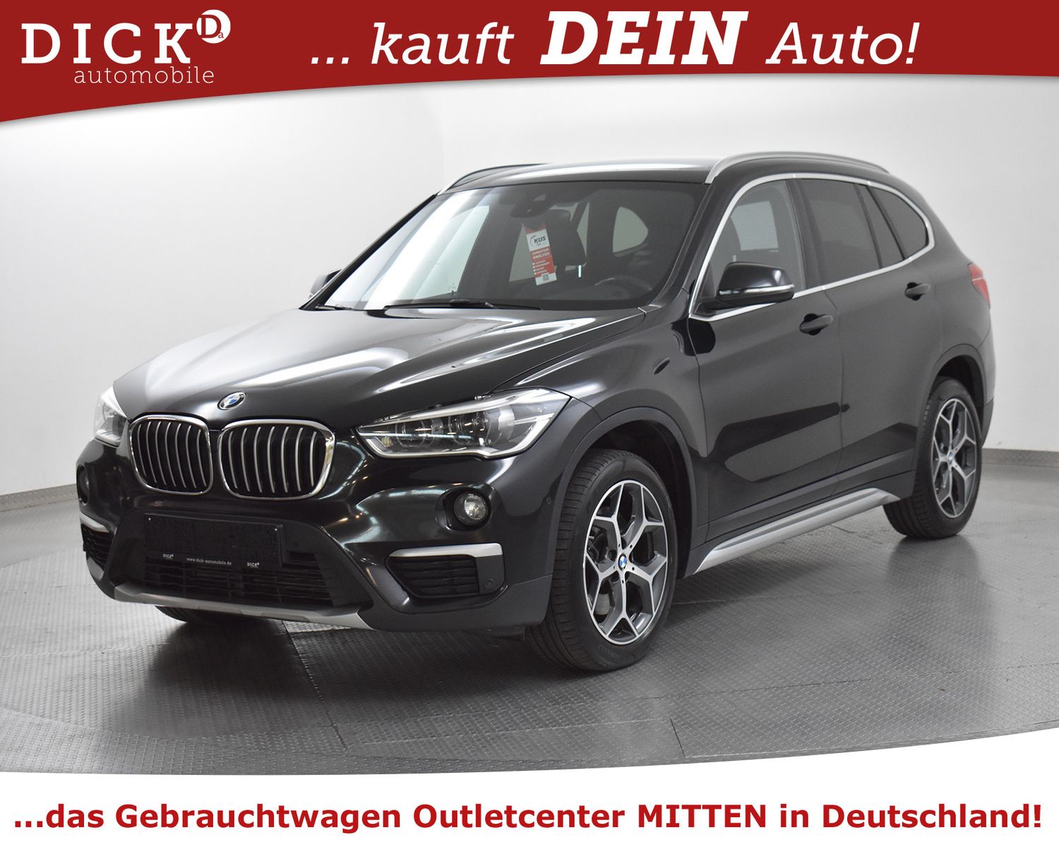 Fahrzeugabbildung BMW X1 xDr 20d Aut xLine NAV+KAM+LEDER+SHZ+LED+AHK+M