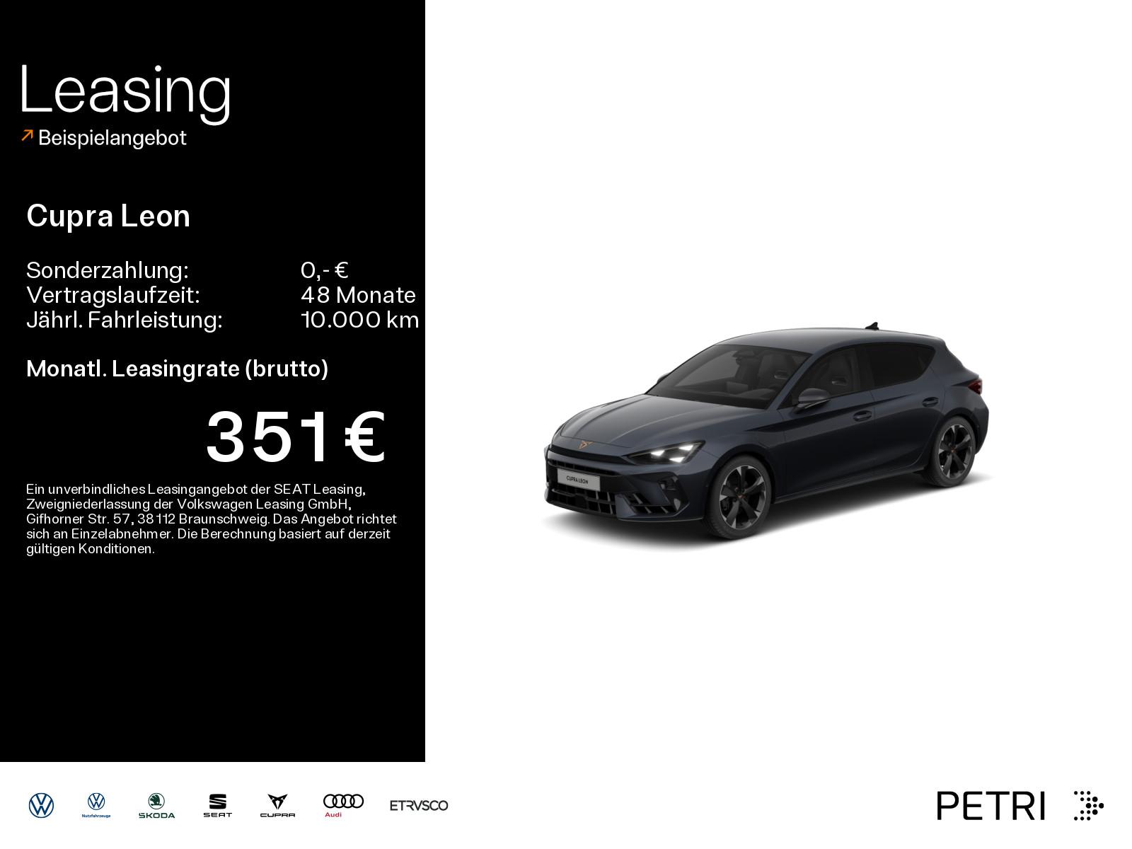 Cupra Leon 1.5 e-HYBRID 150 kW *DynPak*EDGE*NAVI*Sennh