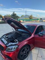 Mercedes-Benz C 300 d  *Coupe*AMG*Designo*NAVI*Ambiente*Multib - mit Diesel-Antrieb: Coupe, Rot