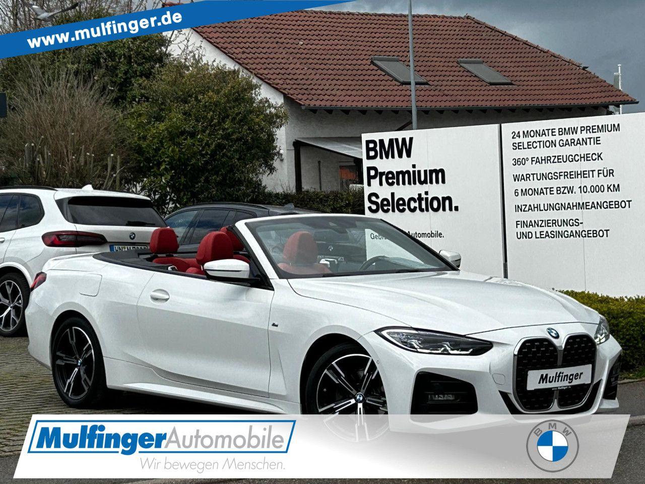 BMW 420i Cabrio M Sport Leder Kamera LiveProf.KomfZ.