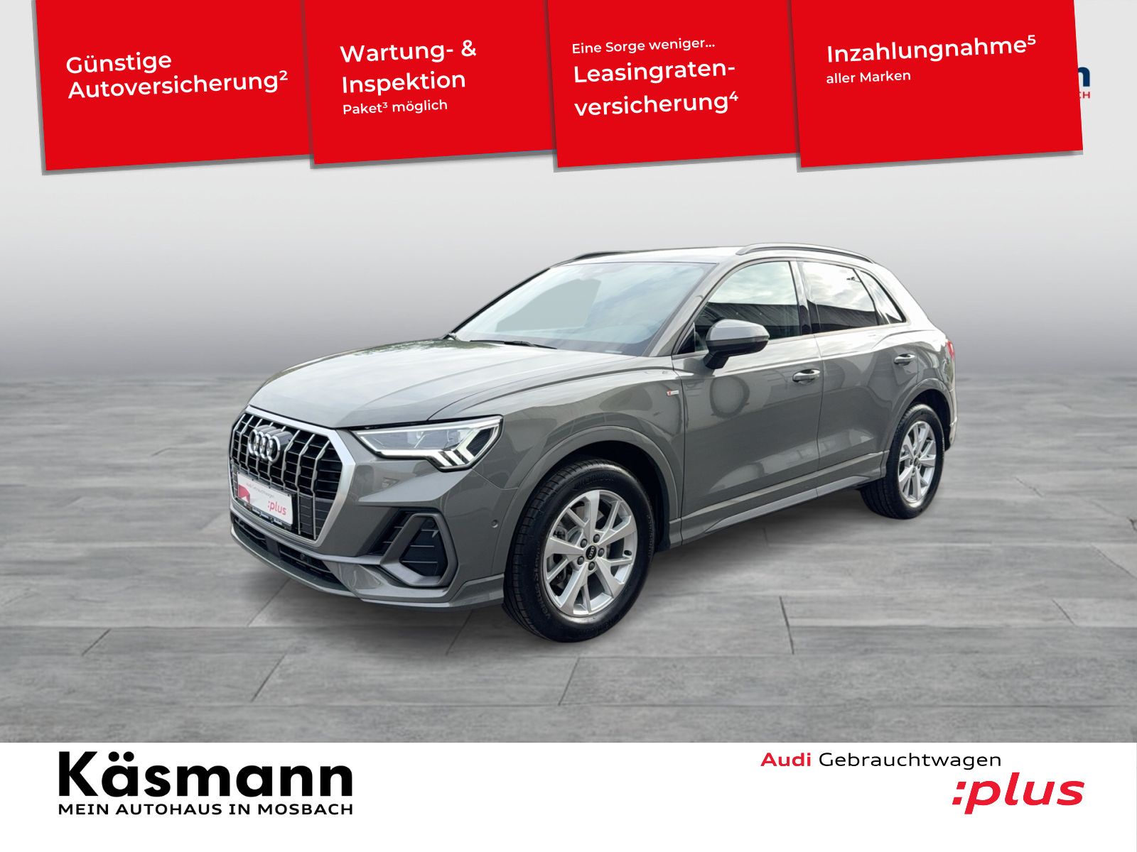 Audi Q3 S line 45TFSI qu LED 360° NAV ACC SHZ SMARTPI