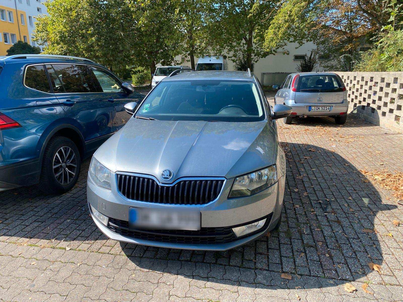 Skoda Octavia 2013 — rear view