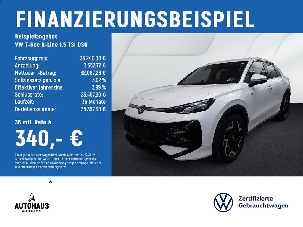 T-Roc R-Line 1.5 TSI DSG NEUES MODELL