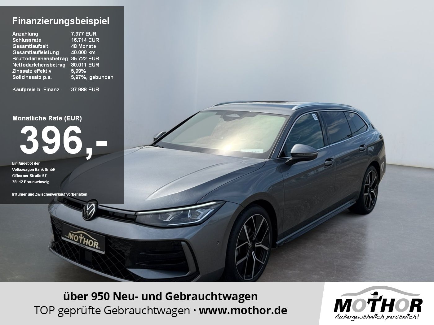 Volkswagen Passat Variant R-line 2.0TDI DSG Standheizung AC