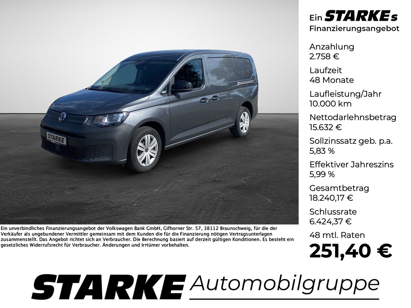 Volkswagen Caddy Maxi Cargo 2.0 TDI DSG Kasten  Navi Kamera