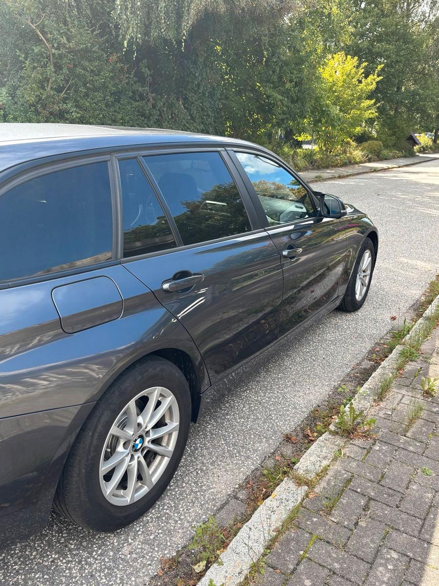 BMW 320 2014 — вигляд ззаду