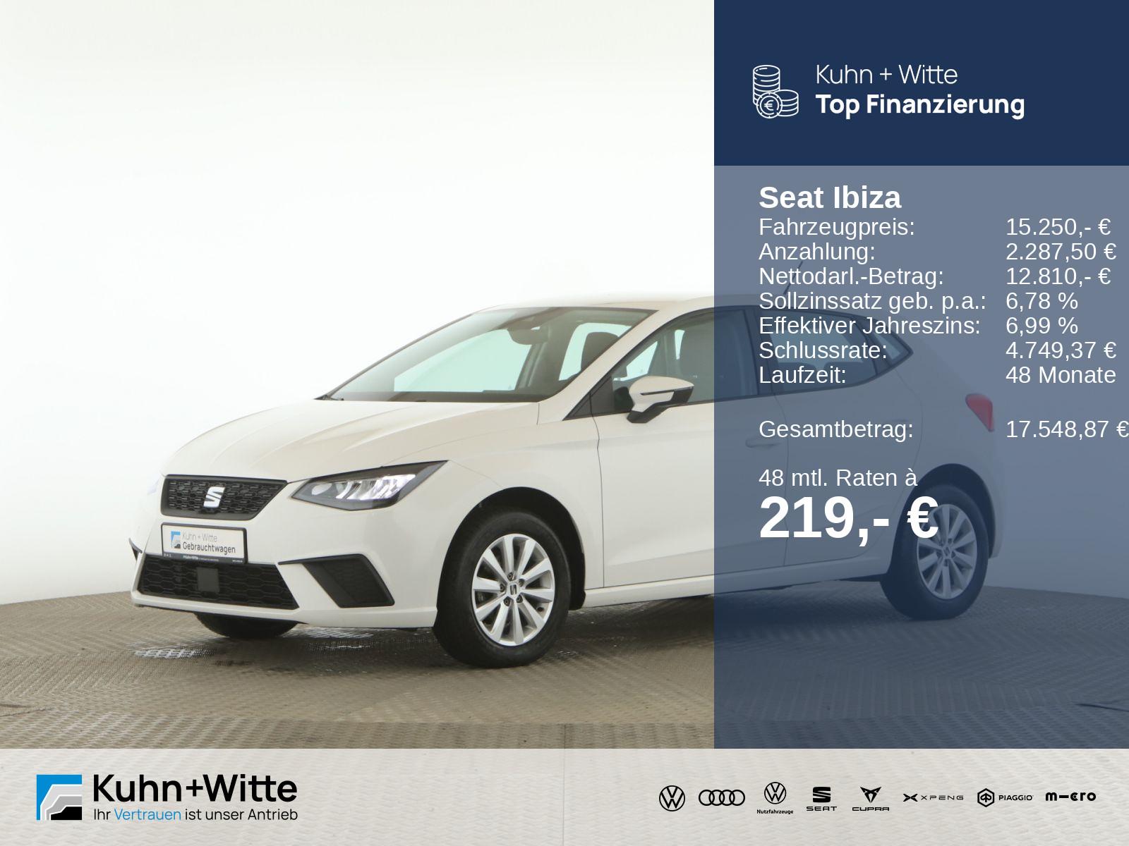 Seat Ibiza 1.0 TSI Style LED+PDC+SHZ