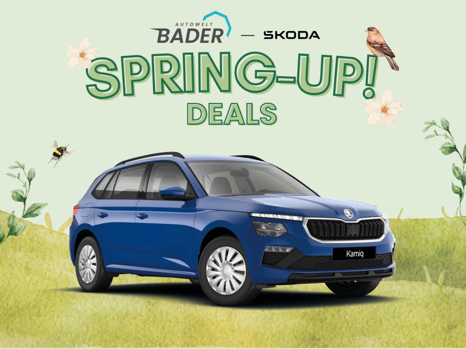 Skoda Kamiq Essence "Spring-Up" AUTOWELT-BADER!