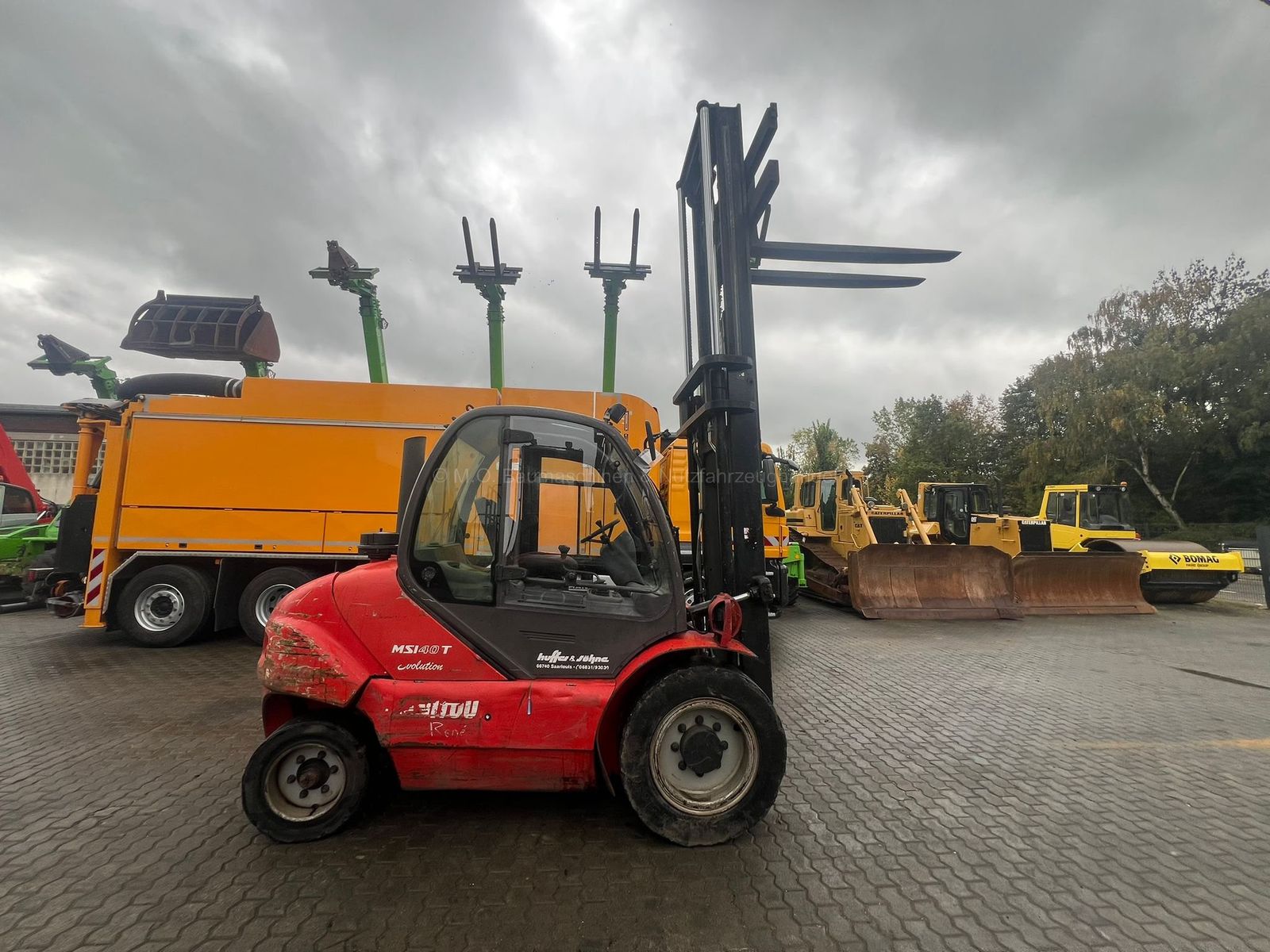 Fahrzeugabbildung Manitou MSI 40 T / 3,7 m / 4t / Duplex