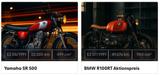 Yamaha SR 500 + BMWR100RT als Wintercombo Aktion!