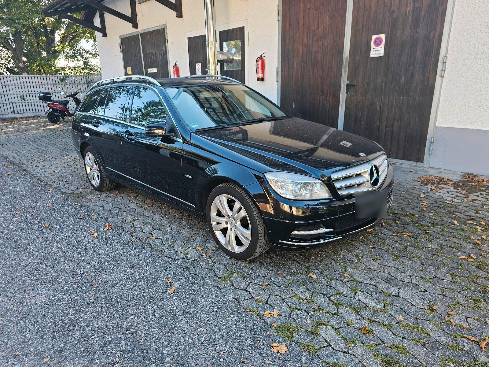 Mercedes-Benz C250 2010 — вигляд ззаду
