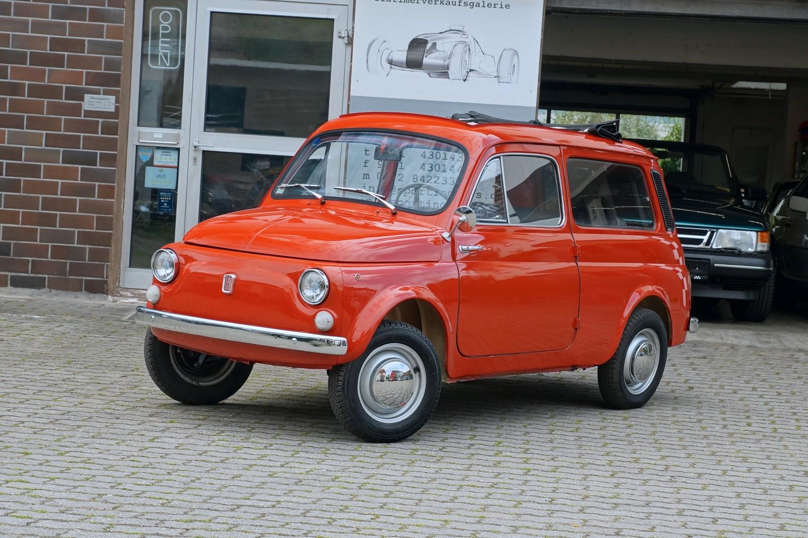 Fiat 500 Giardiniera (Kombi), orig 25.633km Top Zust.