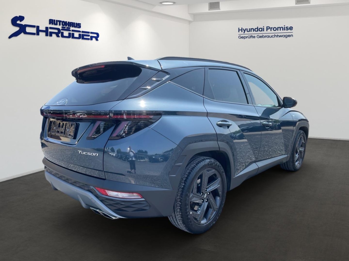 Fahrzeugabbildung Hyundai Tucson 1.6T Blackline Mild-Hybrid (48V) Navigati